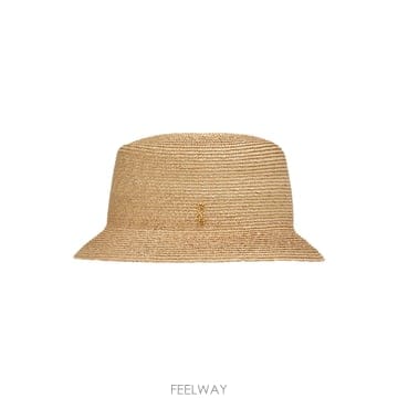 Saint Laurent ���ζ� Woven straw fedora ���� 7030123YG579600 TP572326467���ζ� Woven straw fedora ���� 7030123YG579600 TP57232