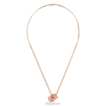 Ferragamo 25SS ����䷹ ��󰡸� DOUBLE GANCINI PENDANT ����� 7607710780493ORO T25SS ����䷹ ��󰡸� DOUBLE GANCINI PENDANT ����� 7