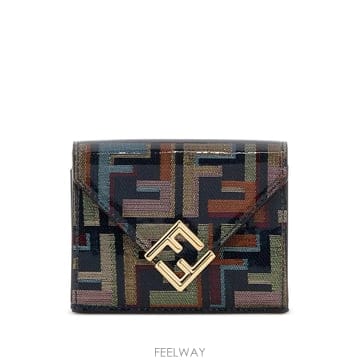 FENDI 26SS Fendi FF DIAMONDS ��Ƽ�÷� GLAZED FF FABRIC �з� 8M0480AW6QF126SS Fendi FF DIAMONDS ��Ƽ�÷� GLAZED FF FABRIC �з� 