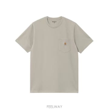 Carhartt 26SS Į��Ʈ Dove grey ��ư S S Pocket T ���� I0304343GEXX TP571845026SS Į��Ʈ Dove grey ��ư S S Pocket T ���� I0304343G