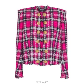 Balmain 26SS Balmain Tweed �������� GF1SM509CG42AAA TP57113161926SS Balmain Tweed �������� GF1SM509CG42AAA TP57113161