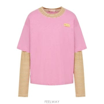Marni 26SS Marni ��ũ ��ũ linen bend t ���� HUMU0365QXUTL015STY67 TP57526SS Marni ��ũ ��ũ linen bend t ���� HUMU0365QXUTL01