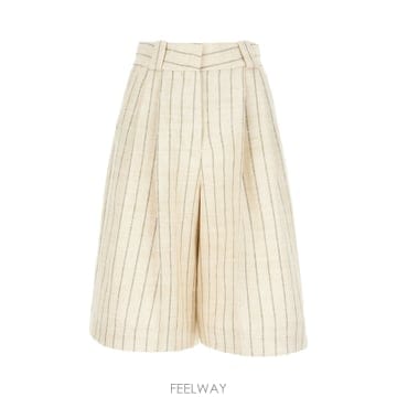 | Other Brand | 26SS �������� Embroidered linen blend bermuda ���� PTHPA01SREWY0126SS �������� Embroidered linen blend bermuda ���� PTH