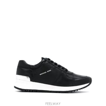 24FW 마이클코어스 Sneaker Allie in pelle nera 43R5ALFP3L001 TP5723