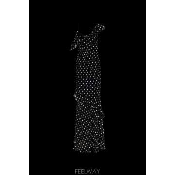 Self Portrait 26SS Self portrait �巹�� with pear pattern SS26176XB0BLACK TP526SS Self portrait �巹�� with pear pattern SS26176XB0