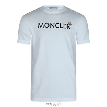 Moncler 25SS Moncler T ���� with flocked lettering J10918C000578390T0025SS Moncler T ���� with flocked lettering J10918C0005