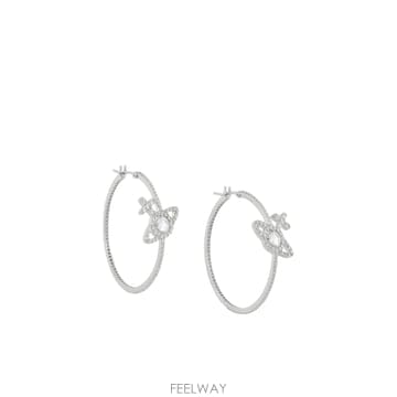 ViVienne westwood 26SS ���� ����Ʈ��� Olympia Earrings 6202017X02P102P102 TP574644526SS ���� ����Ʈ��� Olympia Earrings 6202017X02P102