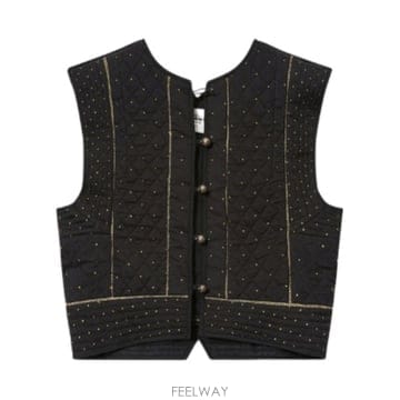 Isabel Marant 26SS ���ں����� Padded �� quilted Volana ����Ʈ GI0078FAD1J03E01BK TP26SS ���ں����� Padded �� quilted Volana ����Ʈ GI0078