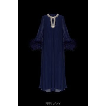 Self Portrait 26SS Self portrait Pleated �巹�� with shimmering ũ����Ż RS26510M26SS Self portrait Pleated �巹�� with shimmering ũ��