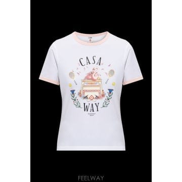 CASABLANCA 26FW CASABLANCA T ���� with �÷�Ǯ ����Ʈ WPF26JTS049010CASAWAY TP5726FW CASABLANCA T ���� with �÷�Ǯ ����Ʈ WPF26JTS0490