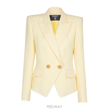 Balmain 26SS Balmain 2 BOTTONS NATTE ���� GF1SI650VI581GD TP57184727626SS Balmain 2 BOTTONS NATTE ���� GF1SI650VI581GD TP57
