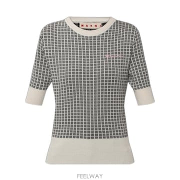 Marni 26SS Marni ž with embroidered �ΰ� GCMD0645EQUFZ633CHN99 TP57126SS Marni ž with embroidered �ΰ� GCMD0645EQUFZ633CH