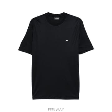 Armani �������� �Ƹ����� T ���� with embroidered �ΰ� EM004592AF13747UB118 TP57�������� �Ƹ����� T ���� with embroidered �ΰ� EM00459