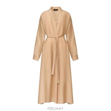 Fabiana Filippi 26SS �ĺ�Ƴ� �ʸ��� Kimono con cintura �ĺ�Ƴ� �ʸ��� CAD266F181D954015726SS �ĺ�Ƴ� �ʸ��� Kimono con cintura �ĺ�Ƴ� �ʸ�