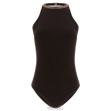 Brunello Cucinelli 26SS ���ڷ� ��ġ�ڸ� ONE PIECE ���� ��Ʈ MQ965VS879C499 TP57508645926SS ���ڷ� ��ġ�ڸ� ONE PIECE ���� ��Ʈ MQ965VS879C