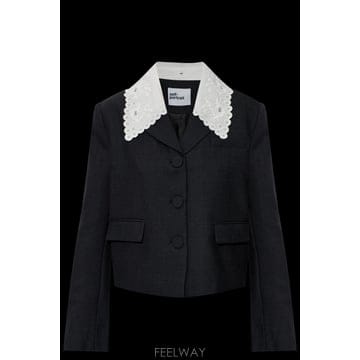 Self Portrait 26SS Self portrait �������� with detachable collar RS26069JGR0GR26SS Self portrait �������� with detachable collar RS2