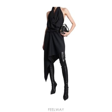 Alexander Wang 25FW �˷������ DRAPED HALTER �� �巹�� 1WC4256873001 TP57184484025FW �˷������ DRAPED HALTER �� �巹�� 1WC4256873001 