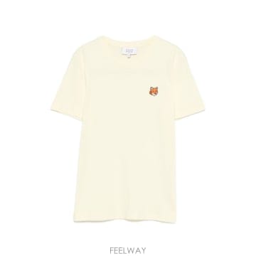 Maison Kitsune 26SS Maison Kitsune FOX HEAD REGULAR TEE ���� PW00113KJ702604226SS Maison Kitsune FOX HEAD REGULAR TEE ���� PW00113K