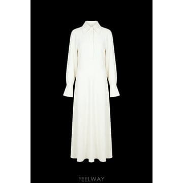 Victoria Beckham 26SS ���丮�ƺ��� �巹�� with collar 1126WDR006598C0IVORY TP57119698026SS ���丮�ƺ��� �巹�� with collar 1126WDR006598C0IV