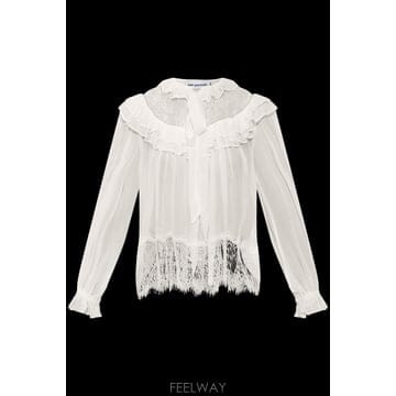 Self Portrait 26SS Self portrait ���� with ���̽� trim RS26192TW0WHITE TP57119626SS Self portrait ���� with ���̽� trim RS26192TW0WHI