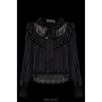 Self Portrait 26SS Self portrait ���� with ���̽� trim RS26192TB0BLACK TP57119626SS Self portrait ���� with ���̽� trim RS26192TB0BLA