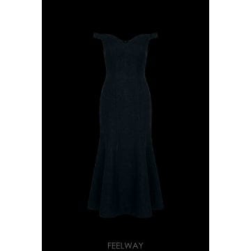 Self Portrait 26SS Self portrait Tweed �巹�� with straps RS26075MB0BLACK TP526SS Self portrait Tweed �巹�� with straps RS26075MB0