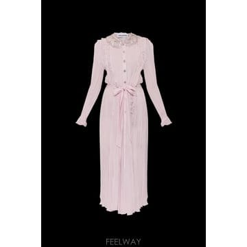 Self Portrait 26SS Self portrait Pleated �巹�� with shimmering embellishment26SS Self portrait Pleated �巹�� with shimmering embe