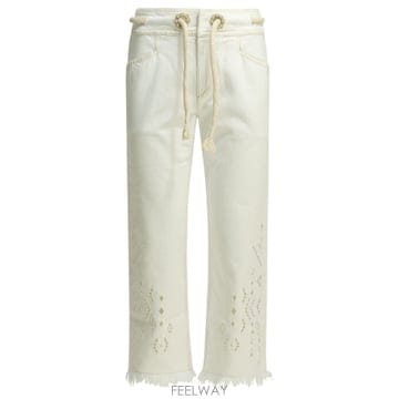 Isabel Marant 26SS ���ں����� Alison Straight ���� jeans 26EPA0694FAD2H01I20WH TP26SS ���ں����� Alison Straight ���� jeans 26EPA0694FA