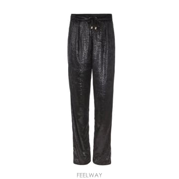 Balmain 19FW Balmain Shimmering palazzo trousers SF15339X2340PA TP5719FW Balmain Shimmering palazzo trousers SF15339X2340P