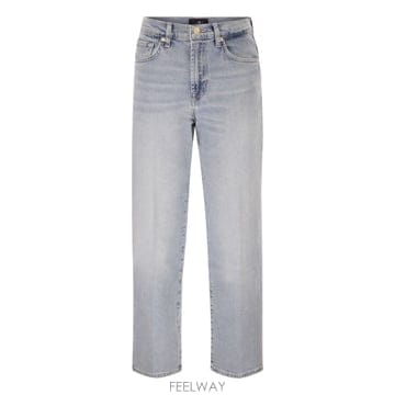 | Other Brand | 26SS 7 FOR ALL ��ī�ε� Stovepipe straight ��Ŭ jeans in light was26SS 7 FOR ALL ��ī�ε� Stovepipe straight ��Ŭ jeans 