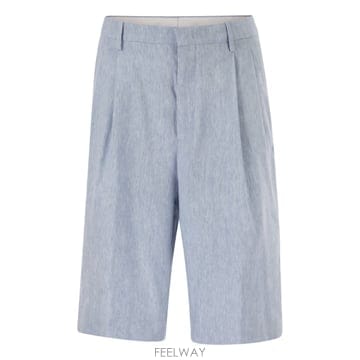 | Other Brand | 26SS Tagliatore EFFIE   Tailored linen �� ��ư stretch Bermuda26SS Tagliatore EFFIE   Tailored linen �� ��ư stretch