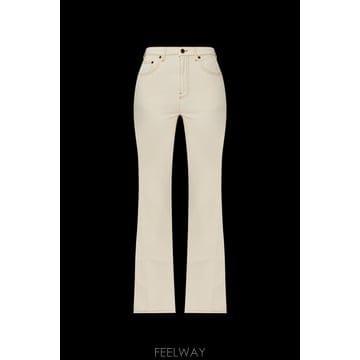 Burberry 26SS Burberry Donella flare jeans 8118523C3997CERAMICWHITE T26SS Burberry Donella flare jeans 8118523C3997CERAMICW