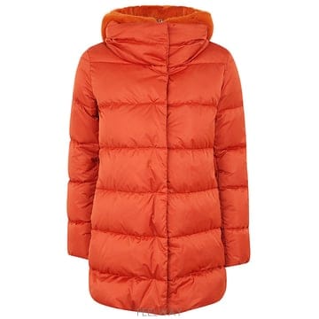 Herno 23FW ������ A ������ satin �� ���̵� faux fur �ٿ� ���� PI001753D12170588023FW ������ A ������ satin �� ���̵� faux fur �ٿ� ��