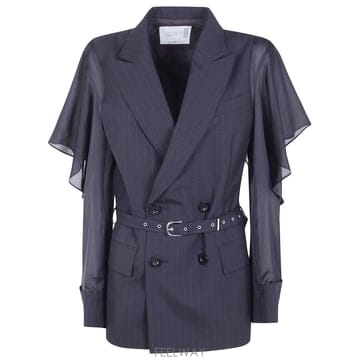 Sacai 26SS Sacai CHALK STRIPE ���� 2608355001 TP57112770726SS Sacai CHALK STRIPE ���� 2608355001 TP571127707