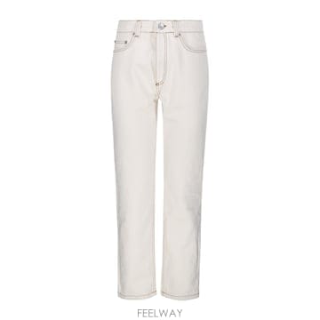 Ami 25SS �ƹ� �ƹ� Jeans FTR031DE0039136 TP57315956625SS �ƹ� �ƹ� Jeans FTR031DE0039136 TP573159566