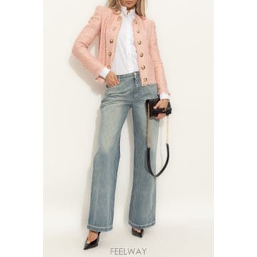 Balmain 25FW Balmain Tweed ���� with sequins FF1SM508XL014CU TP573208825FW Balmain Tweed ���� with sequins FF1SM508XL014CU T