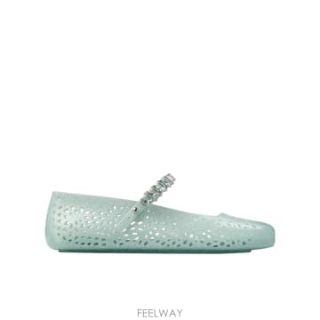 Jimmy Choo ������ The Jelly Flats THEJELLYNTXLIGHTVERDE TP573208830������ The Jelly Flats THEJELLYNTXLIGHTVERDE TP5732088