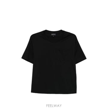 Armani 26SS �������� �Ƹ����� �ΰ� ��ư T ���� EW003867AF10003UC001 TP57232291226SS �������� �Ƹ����� �ΰ� ��ư T ���� EW003867AF1000