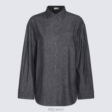 Brunello Cucinelli 26SS ���ڷ� ��ġ�ڸ� ���ڷ� ��ġ�ڸ� ��ũ ���� ��ư ���� MA782ML406C001 TP57290526SS ���ڷ� ��ġ�ڸ� ���ڷ� ��ġ�ڸ� ��ũ ���� ��