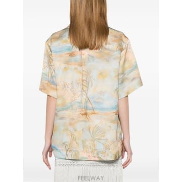 Zimmermann 25SS ���Ӹ� ��Ƽ �÷� Illuminate ��Ʈ Sleeves 3889TS251BLMNG TP57272425SS ���Ӹ� ��Ƽ �÷� Illuminate ��Ʈ Sleeves 3889TS25