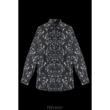 R13 26SS R13 ���� with floral motif R13WR478R669B0FLORALONBLACK TP26SS R13 ���� with floral motif R13WR478R669B0FLORALON
