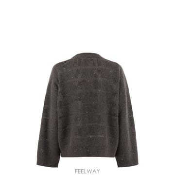 Brunello Cucinelli 25FW ���ڷ� ��ġ�ڸ� ĳ�ù̾� �� �� crew �� ������ MBM738200C525 TP57183505825FW ���ڷ� ��ġ�ڸ� ĳ�ù̾� �� �� crew �� ������ M