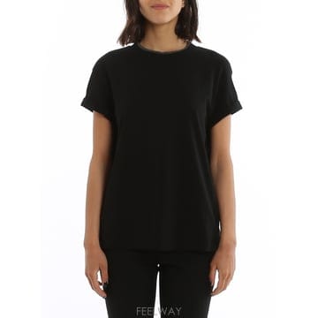 Brunello Cucinelli ���ڷ� ��ġ�ڸ� STRETCH ��ư ���� T ���� WITH PRECIOUS FAUX LAYERING M0T���ڷ� ��ġ�ڸ� STRETCH ��ư ���� T ���� WITH PRECIO