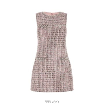 Self Portrait 25FW Self portrait Sleeveless  bouclA structure  Shimmering25FW Self portrait Sleeveless  bouclA structure  Shimm