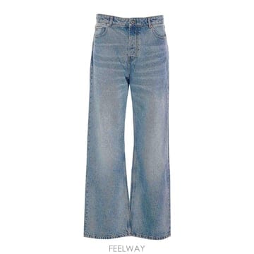 Ami 26FW �ƹ� Loose �� Jeans HTR450DE0046480 TP57185176726FW �ƹ� Loose �� Jeans HTR450DE0046480 TP571851767