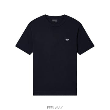Armani 26SS �������� �Ƹ����� T ���� with embroidered �ΰ� EM005396AF13715UB11826SS �������� �Ƹ����� T ���� with embroidered �ΰ� EM