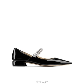 Jimmy Choo 25SS ������ Ballerina Bing ������ in vernice con strass BINGPUMPFL25SS ������ Ballerina Bing ������ in vernice con stras