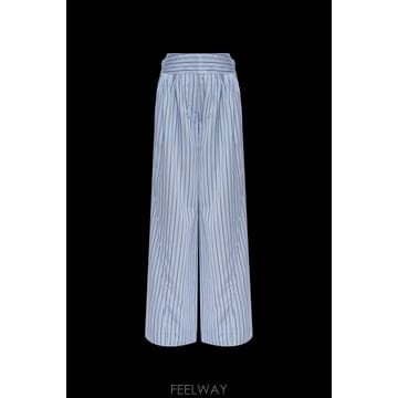 IRO 26SS IRO Ulyse trousers WM23ULYSE0BLUELEFTBANKSTRIPE TP5747026SS IRO Ulyse trousers WM23ULYSE0BLUELEFTBANKSTRIPE T