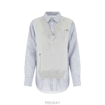 Maison Margiela 26SS �������������� Embroidered ��ư bend ���� S51DL0394S54773524F 0 TP26SS �������������� Embroidered ��ư bend ���� S51DL03