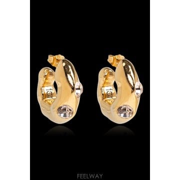 | Other Brand | 26SS ������ ������ Earrings with a shimmering crystal 99890ORO TP526SS ������ ������ Earrings with a shimmering crystal 